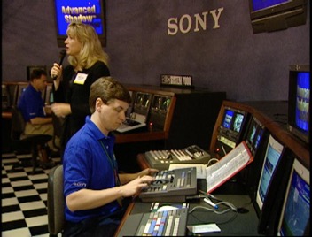 Working at the Sony NAB Booth